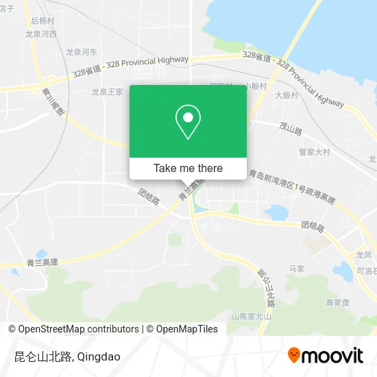 昆仑山北路 map