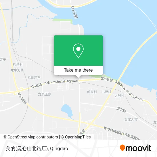 美的(昆仑山北路店) map