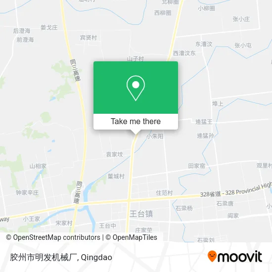 胶州市明发机械厂 map