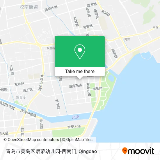 青岛市黄岛区启蒙幼儿园-西南门 map