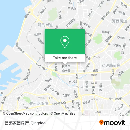 昌盛家园房产 map