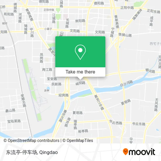 东流亭-停车场 map