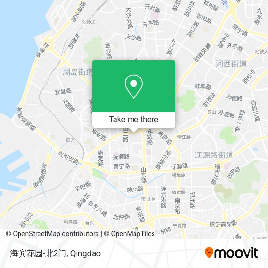 海滨花园-北2门 map