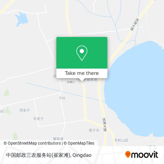 中国邮政三农服务站(崔家滩) map