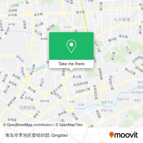 青岛市李沧区委组织部 map