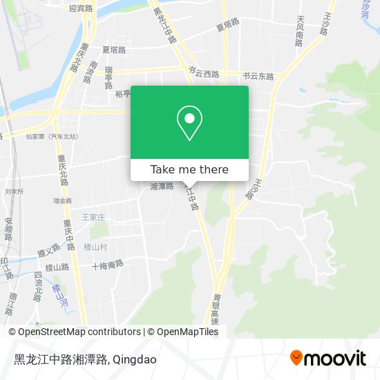黑龙江中路湘潭路 map