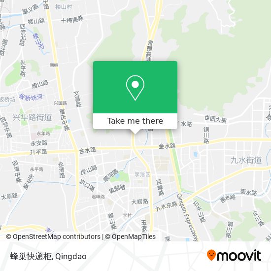 蜂巢快递柜 map