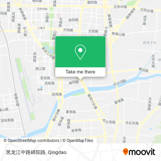 黑龙江中路峄阳路 map