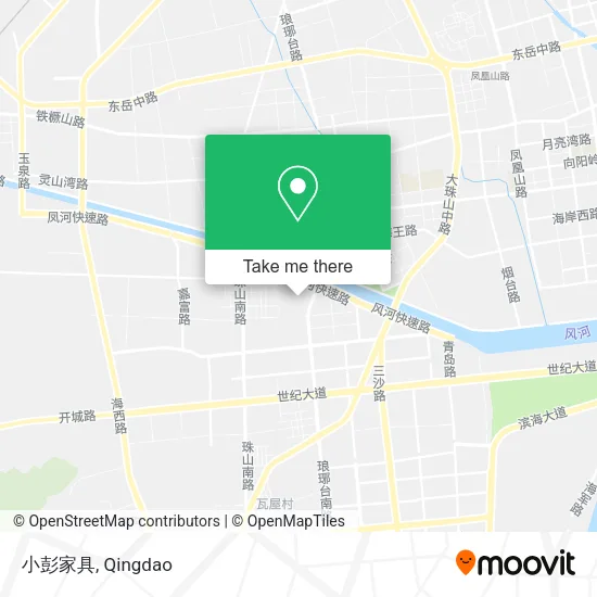 小彭家具 map