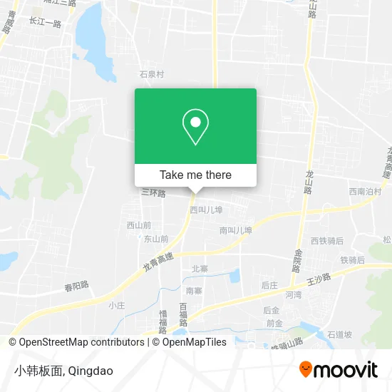 小韩板面 map