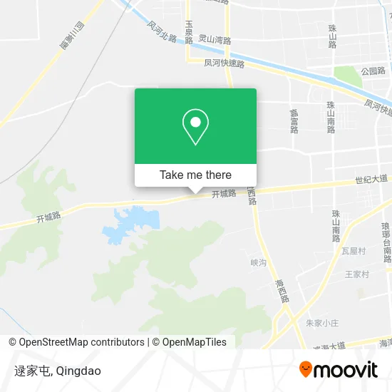 逯家屯 map