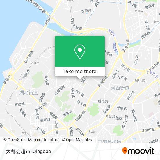 大都会超市 map