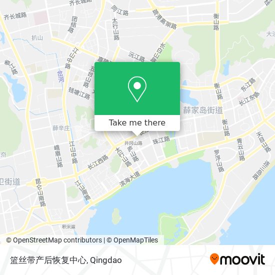篮丝带产后恢复中心 map