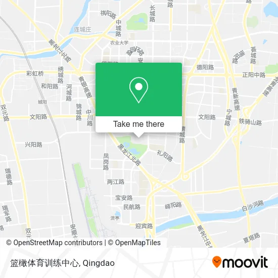 篮橄体育训练中心 map