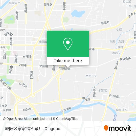 城阳区家家福冷藏厂 map