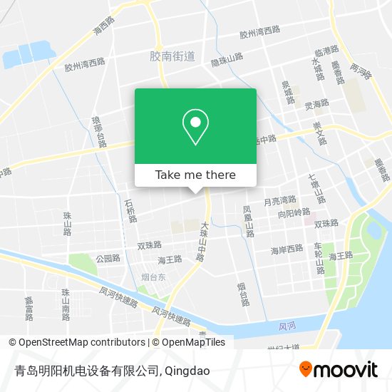 青岛明阳机电设备有限公司 map