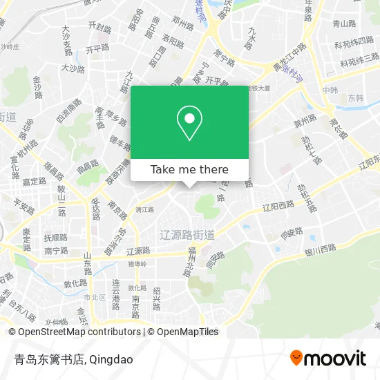 青岛东篱书店 map
