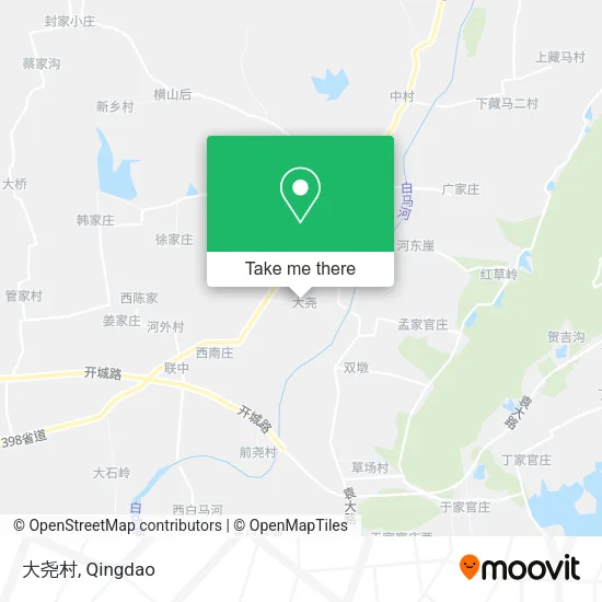 大尧村 map