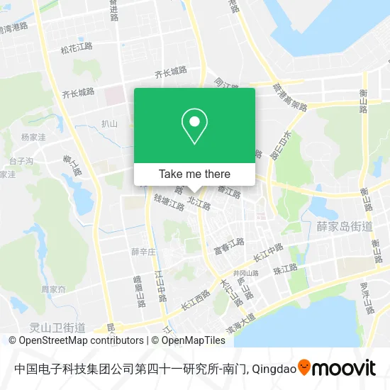 中国电子科技集团公司第四十一研究所-南门 map