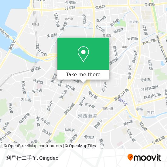 利星行二手车 map