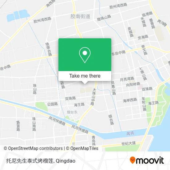 托尼先生泰式烤榴莲 map