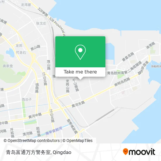 青岛富通万方警务室 map
