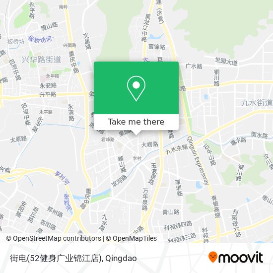 街电(52健身广业锦江店) map