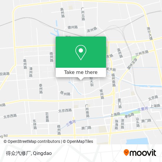 得众汽修厂 map