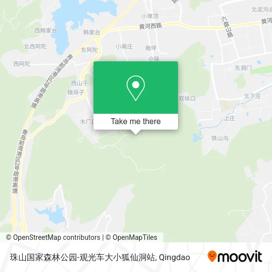 珠山国家森林公园-观光车大小狐仙洞站 map