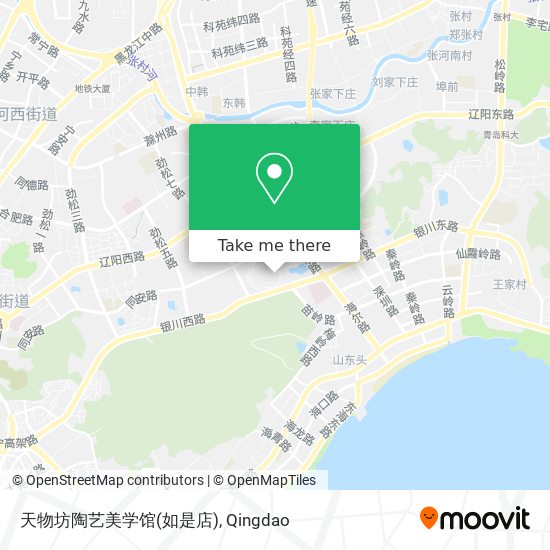 天物坊陶艺美学馆(如是店) map
