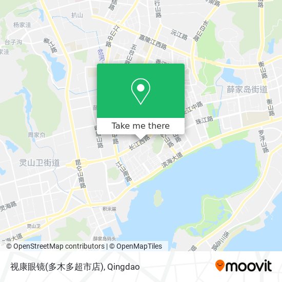 视康眼镜(多木多超市店) map