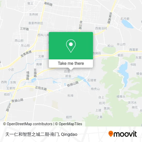 天一仁和智慧之城二期-南门 map