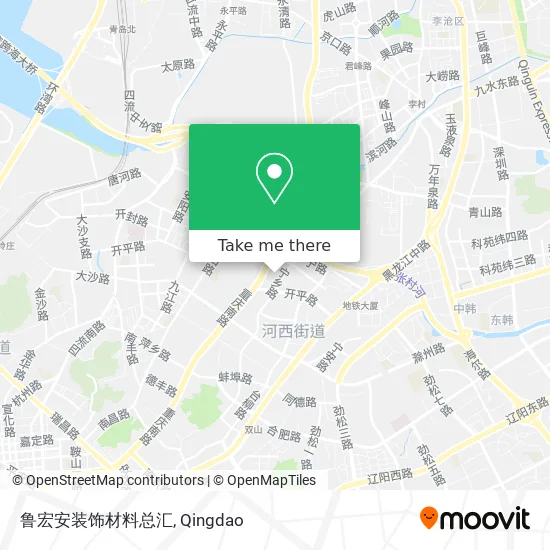鲁宏安装饰材料总汇 map