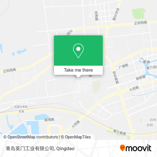 青岛英门工业有限公司 map