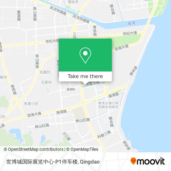 世博城国际展览中心-P1停车楼 map