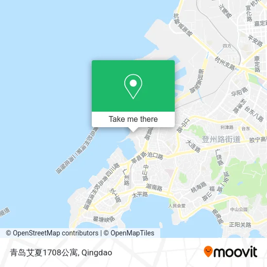 青岛艾夏1708公寓 map
