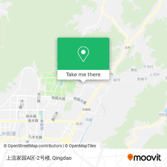 上流家园A区-2号楼 map
