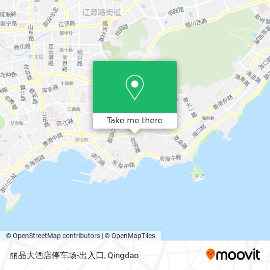 丽晶大酒店停车场-出入口 map