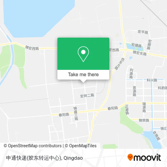 申通快递(胶东转运中心) map