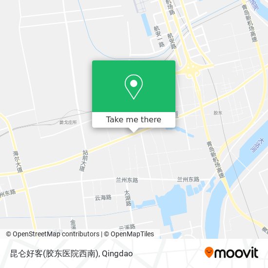 昆仑好客(胶东医院西南) map