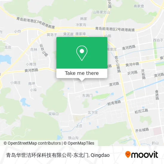 青岛华世洁环保科技有限公司-东北门 map