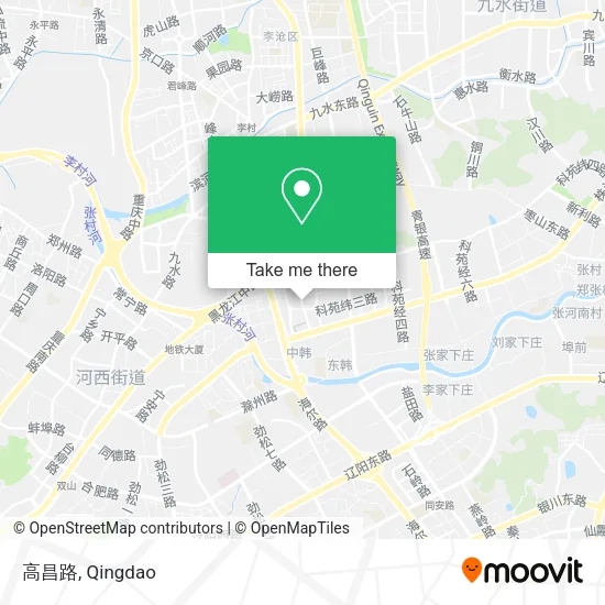 高昌路 map