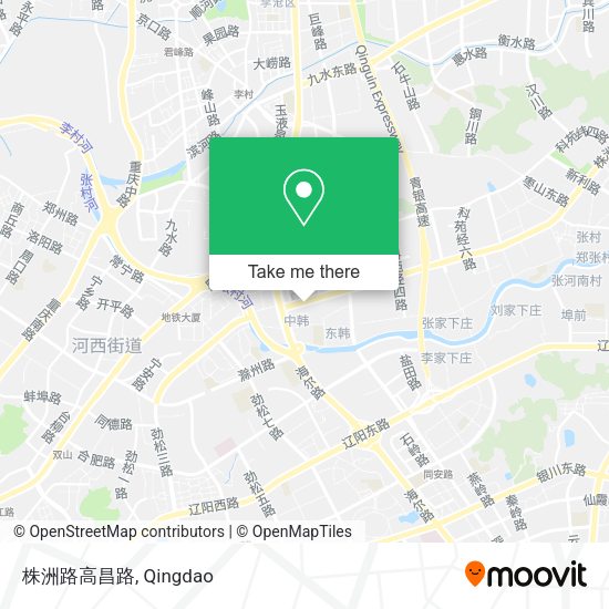 株洲路高昌路 map