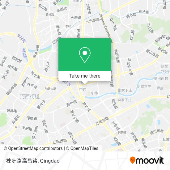 株洲路高昌路 map