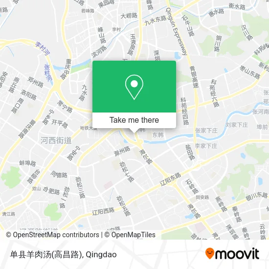 单县羊肉汤(高昌路) map