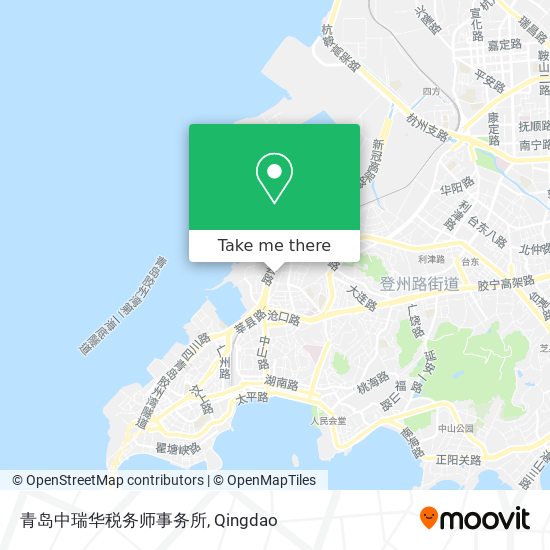青岛中瑞华税务师事务所 map
