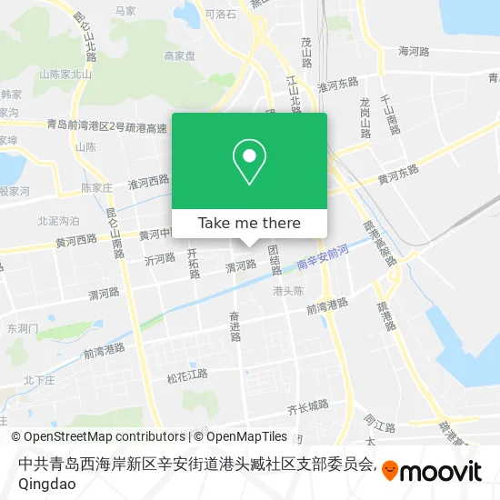 中共青岛西海岸新区辛安街道港头臧社区支部委员会 map