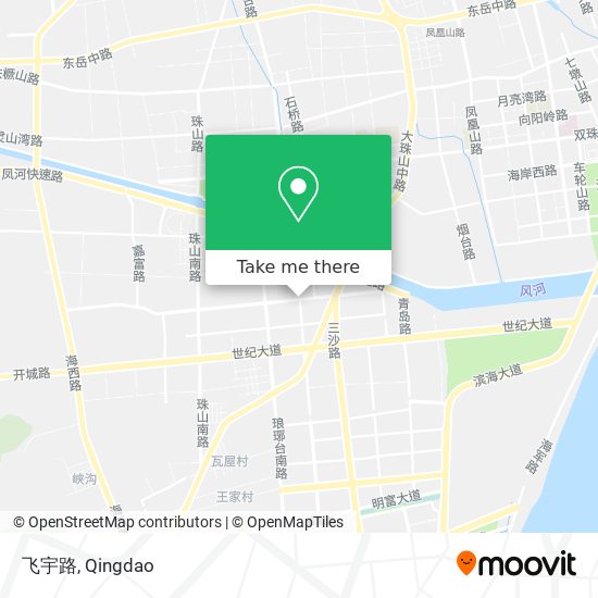 飞宇路 map