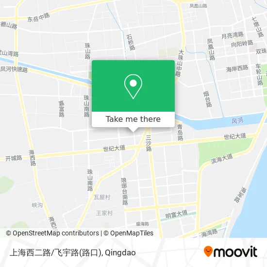 上海西二路/飞宇路(路口) map