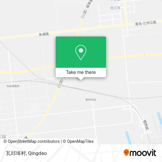 瓦邱埠村 map